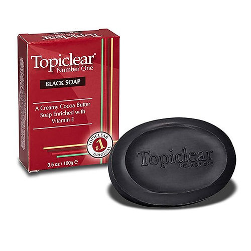 Topiclear Number One Black Soap 100 gr - 3 Pack image 0
