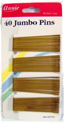 Annie jumbo bob pins hair pins 40 count image 0