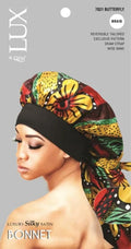 LUX by Qfitt SILK PATTERN BONNET (BRAID, CHAIN) image 0