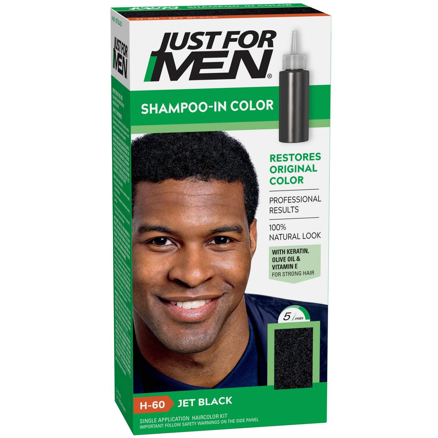 Just For Men Original Hair Color Jet Black image 0