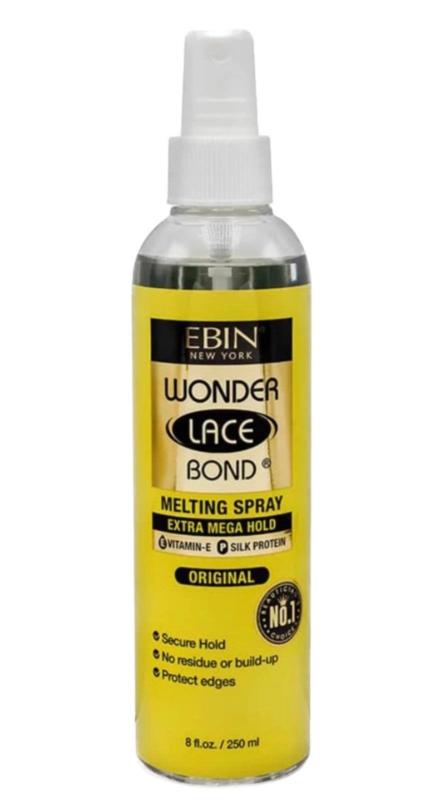 Ebin New York Wonder Lace Bond Melting Spray (Mega Hold) 8 Oz image 0