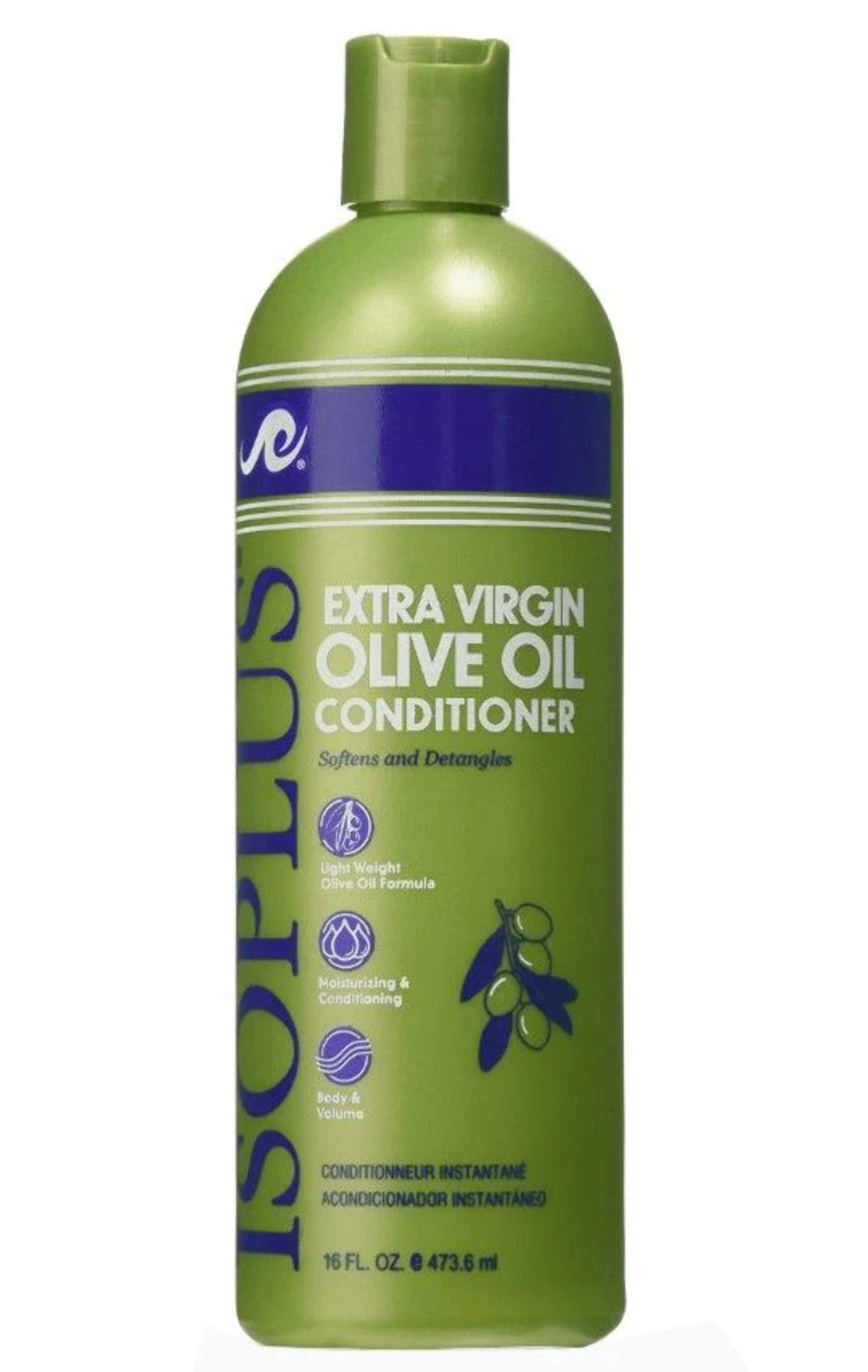 Isoplus Extra Virgin Olive Oil Shampoo 16 oz image 1