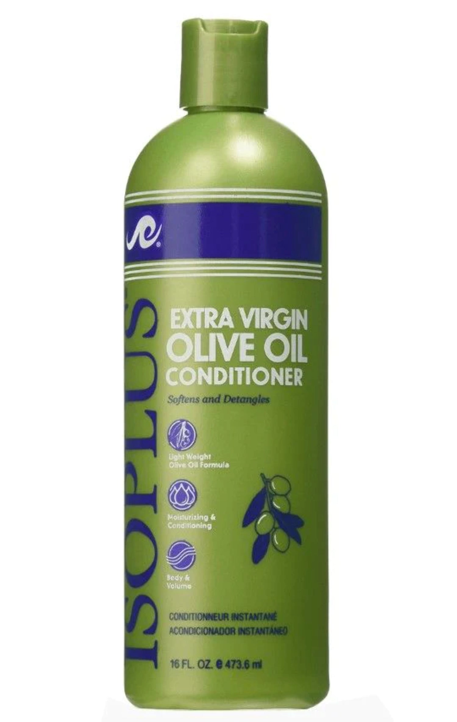 Isoplus Extra Virgin Olive Oil Shampoo 16 oz image 1