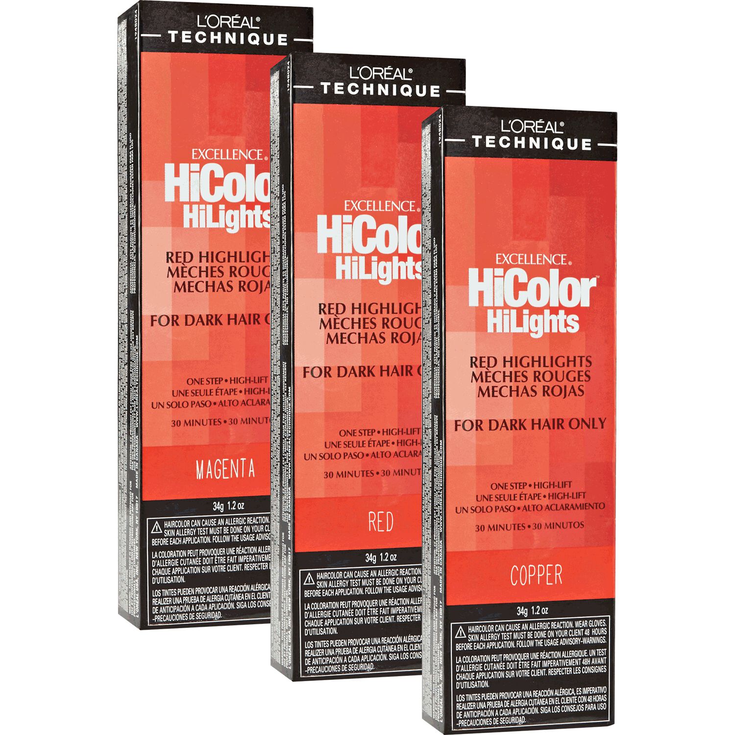HiColor Red HiLights Permanent Creme Hair Color image 0
