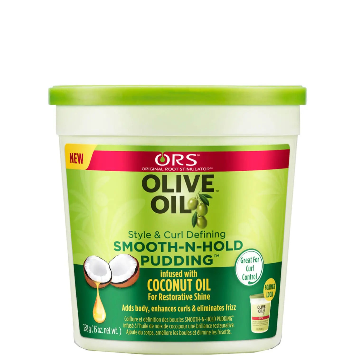 ORS Olive Oil Smooth-n-Hold Pudding 468g image 0