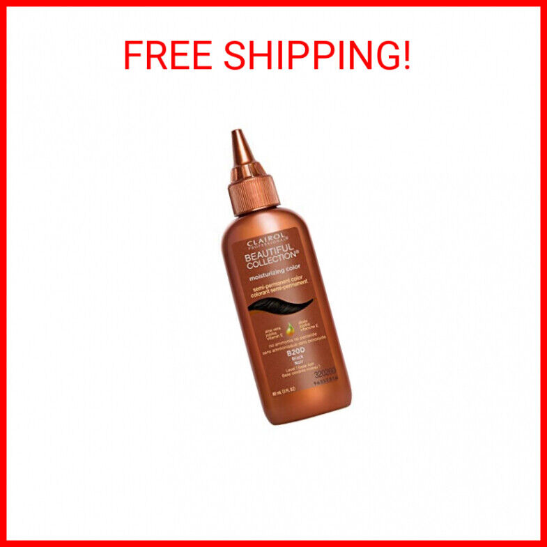 Clairol Professional Beautiful Collection Hair Color, 20d Black, 3 oz image 0