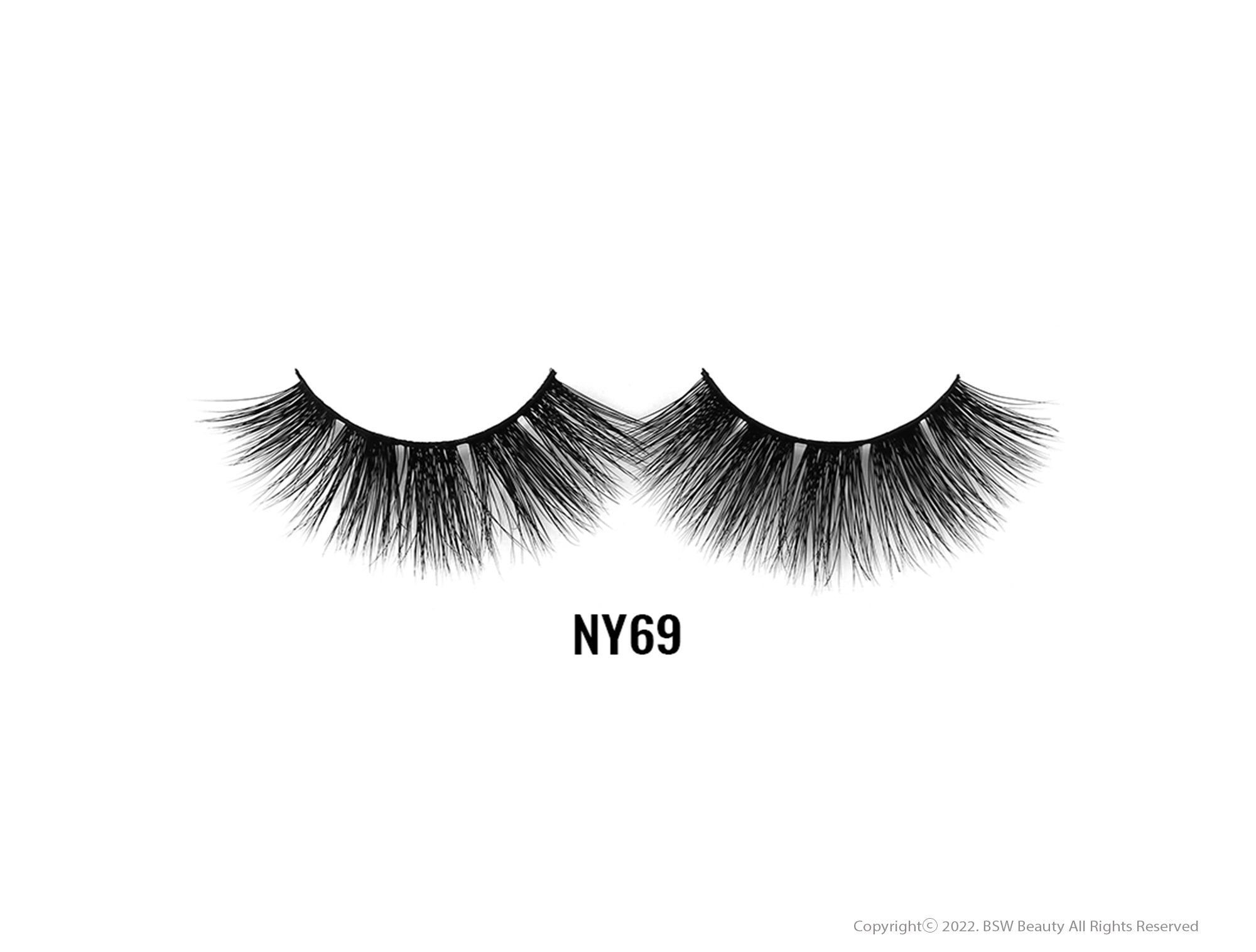 LAFLARE 3D NY MINK LASHES - NY69 image 1