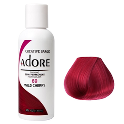 Adore Semi Permanent Hair Colour Wild Cherry 69 118ml image 0