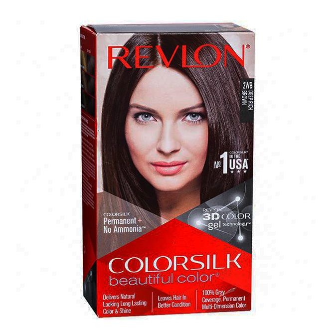 Revlon Colorsilk Hair Color Deep Rich Brown 2WB (80ml) image 0