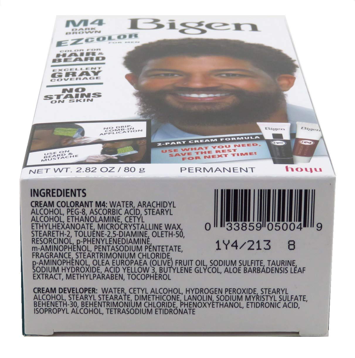 Bigen Color for Men Dark M4, Brown image 1