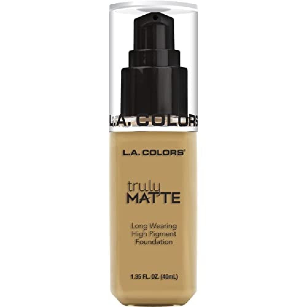 L.A. Colors Truly Matte Liquid Foundation-Nude 40 ml image 0