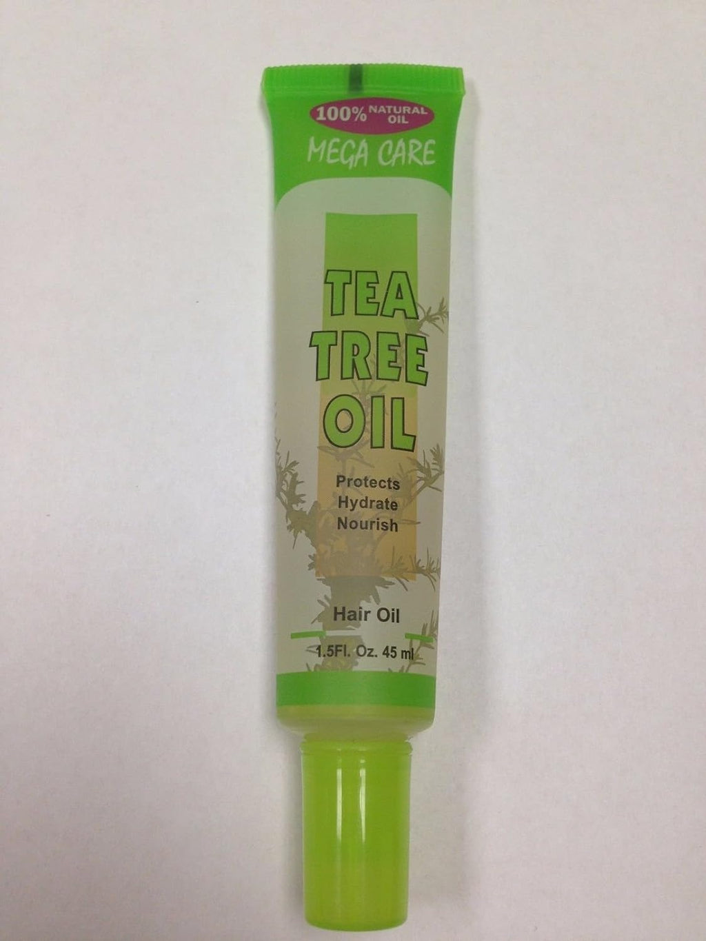 Sunflower Cosmetics Mega Care Tube Hair Oil (Tea Tree Oil) - 1.5 fl. Oz | 45 ml image 0