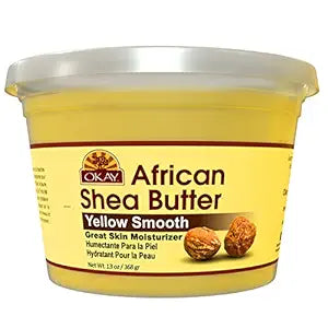 Okay Pure Naturals, African Shea Butter, Yellow Smooth, 13 oz (368 g) image 0
