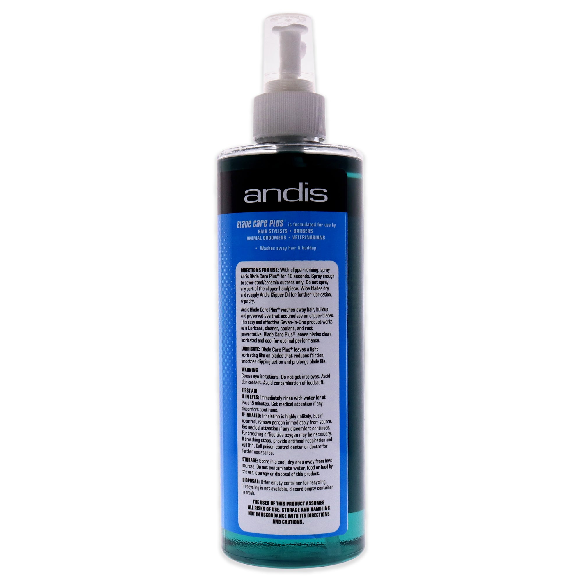 Andis Blade Care Plus 7-In-1 Spray, 16 oz Spray image 1