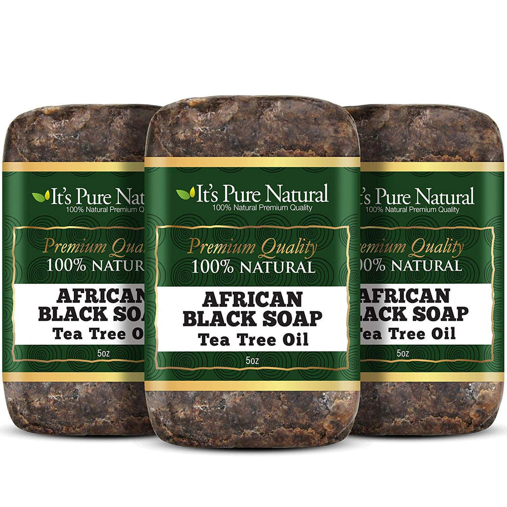 It's Pure African Black Soap Tea Tree Oil 5 Oz. image 0