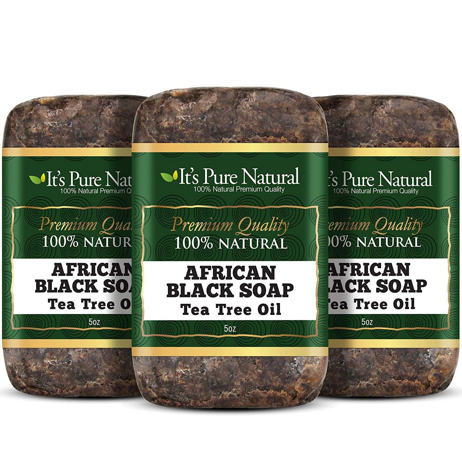 It's Pure African Black Soap Tea Tree Oil 5 Oz. image 0