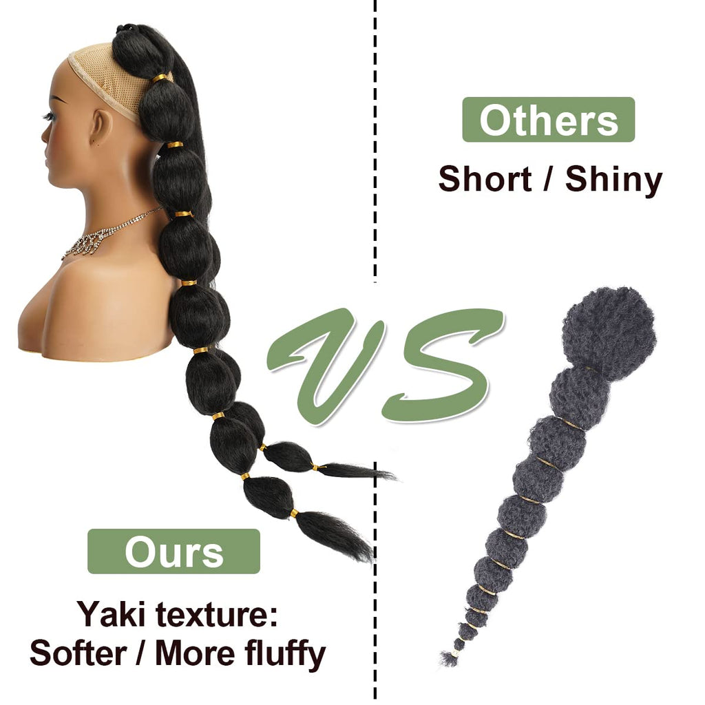 Bello Hair Ponytail Bubbles Cea image 3