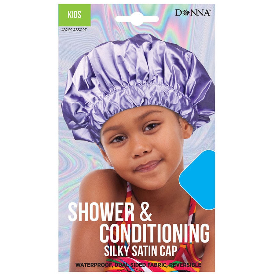 Kids' Shower & Conditioning Satin Cap image 0