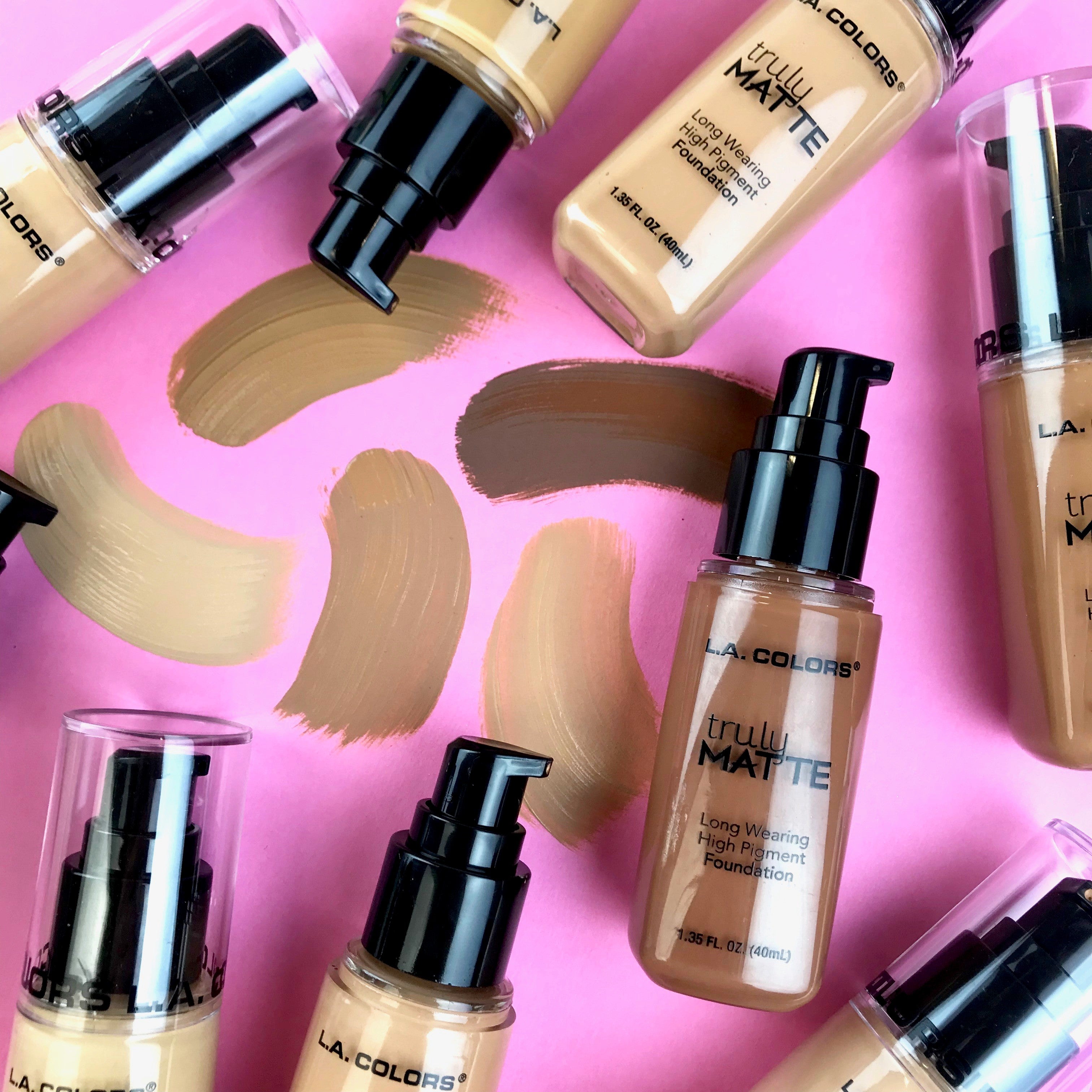 L.A. COLORS Truly Matte Foundation, Natural, 1 fl oz image 2
