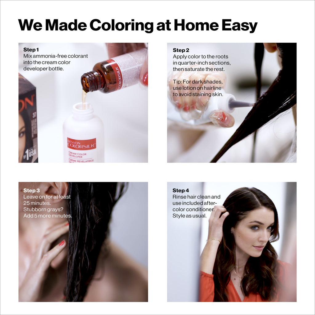 Revlon ColorSilk Beautiful Permanent Hair Color image 1