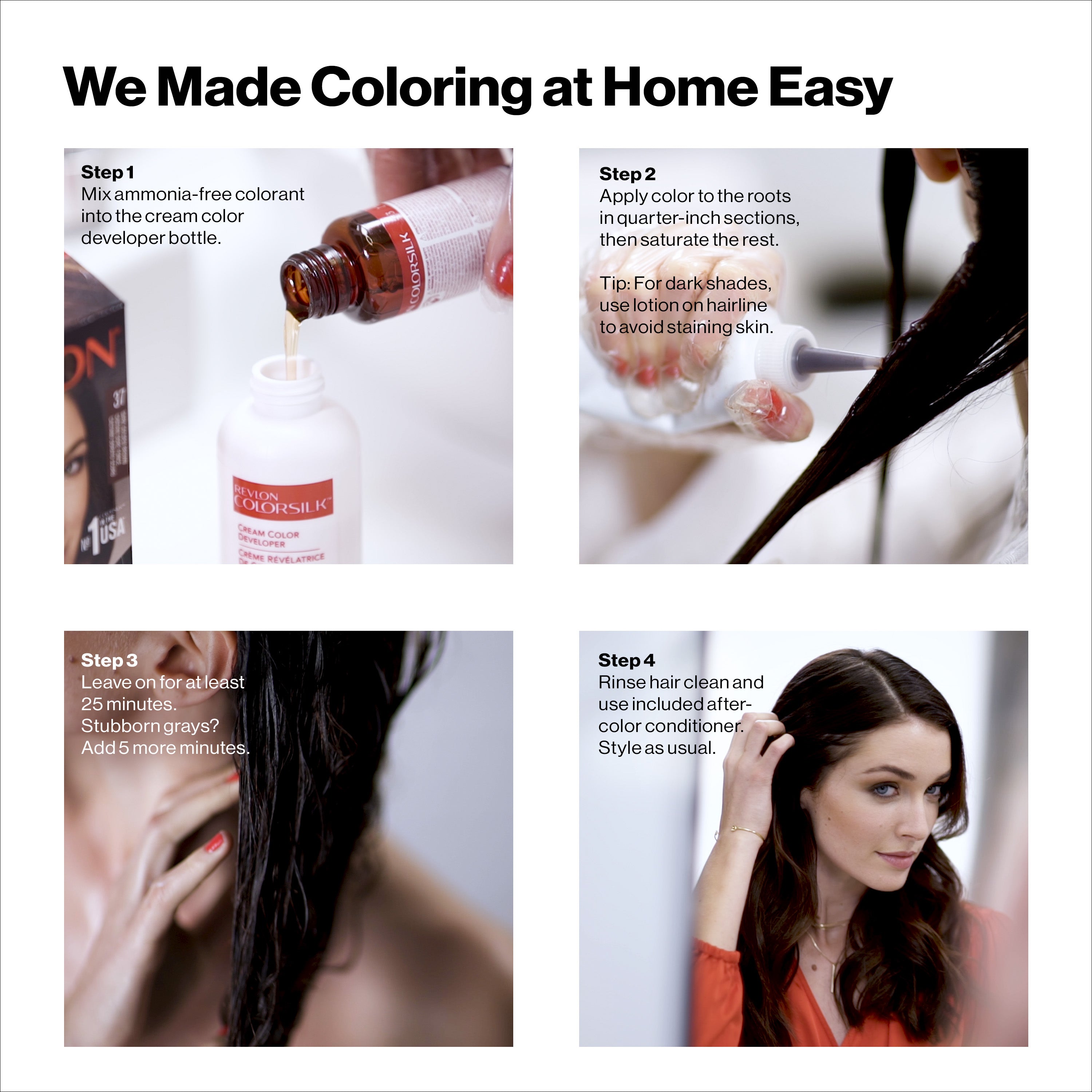 Revlon ColorSilk Beautiful Permanent Hair Color image 1