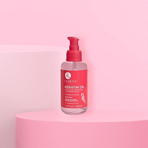 Luseta Keratin Hair Oil Strengthening & Nourishing Hair Repair Serum 3.38 oz image 0