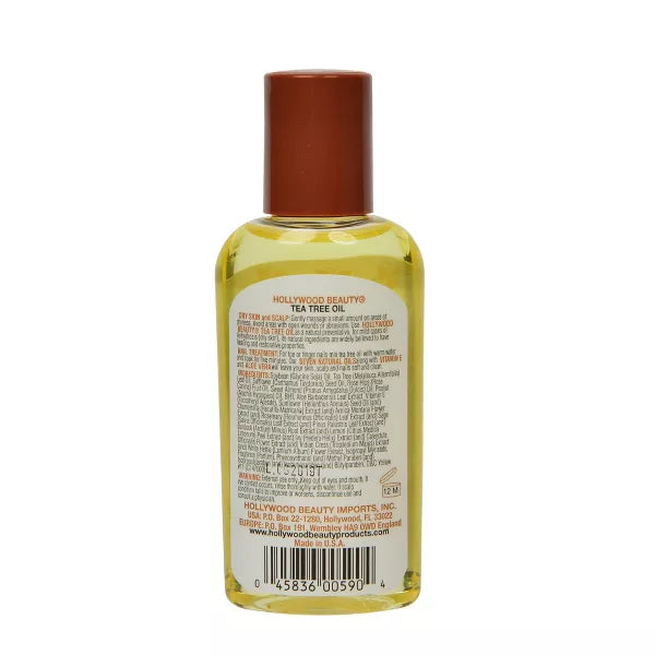 Hollywood Beauty Tea Tree Oil Skin and Scalp Treatment - 2 fl oz image 1