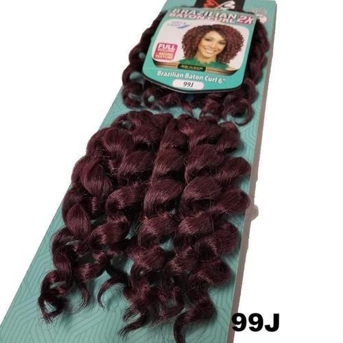 Bobbi Boss Crochet Braid Hair - 2X Brazilian Baton Curl 6" image 2