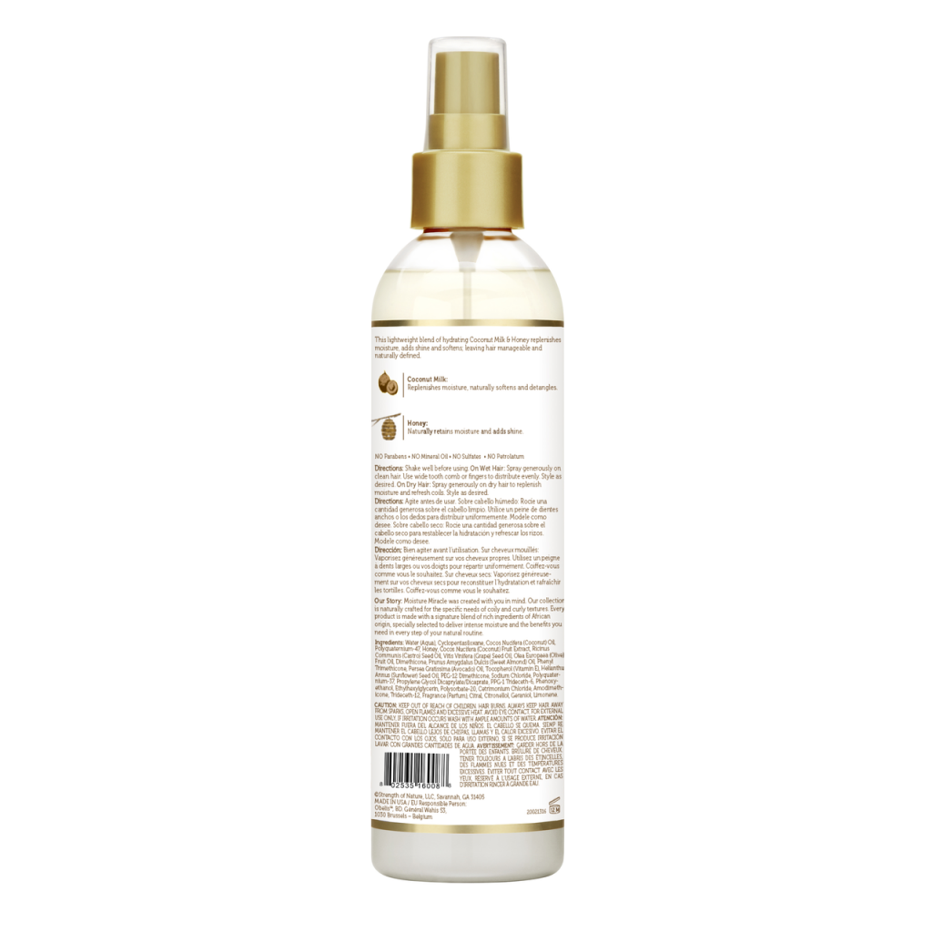 COCONUT MILK & HONEY LEAVE-IN CONDITIONER, 8FL OZ image 1