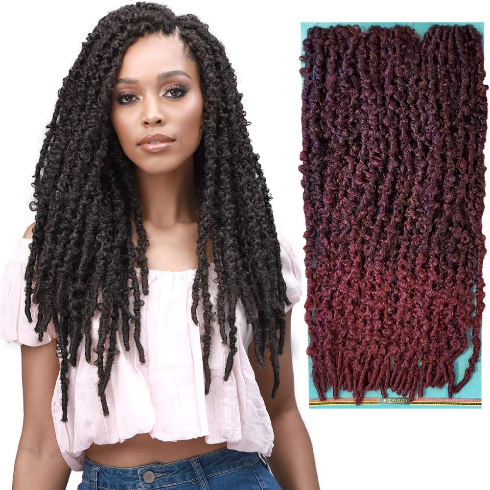 BOBBI BOSS 3X Butterfly Locs Crochet Hair image 0