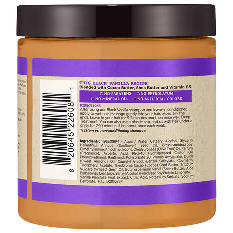 BLACK VANILLA MOISTURE & SHINE HAIR SMOOTHIE image 0