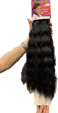 Amazing Wet and Wavy Bulk Braiding Hair 100% Human Hair image 0