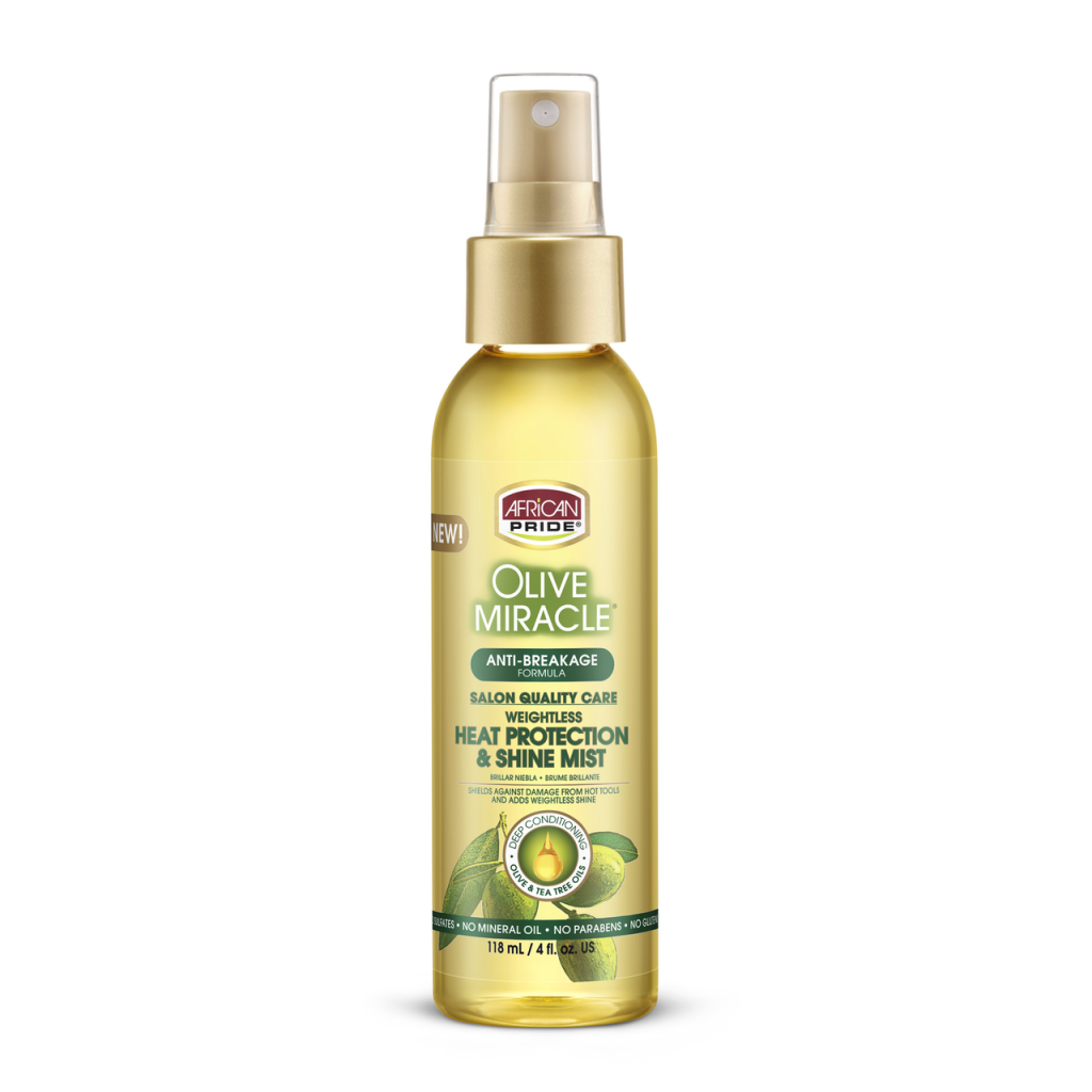 HEAT PROTECTANT & SHINE MIST, 4FL OZ image 0