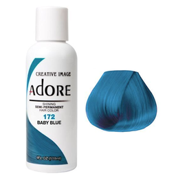 Adore Semi Permanent Hair Colour Baby Blue 172 118ml image 0