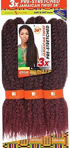 3X JAMAICAN TWIST PRE-STRETCHED 36″ image 2