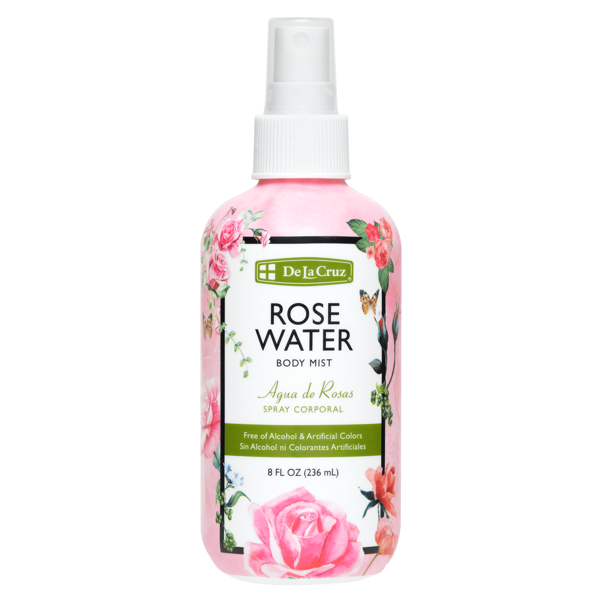 De La Cruz® Rose Water Body Mist 8 FL. OZ. (236 mL) image 0