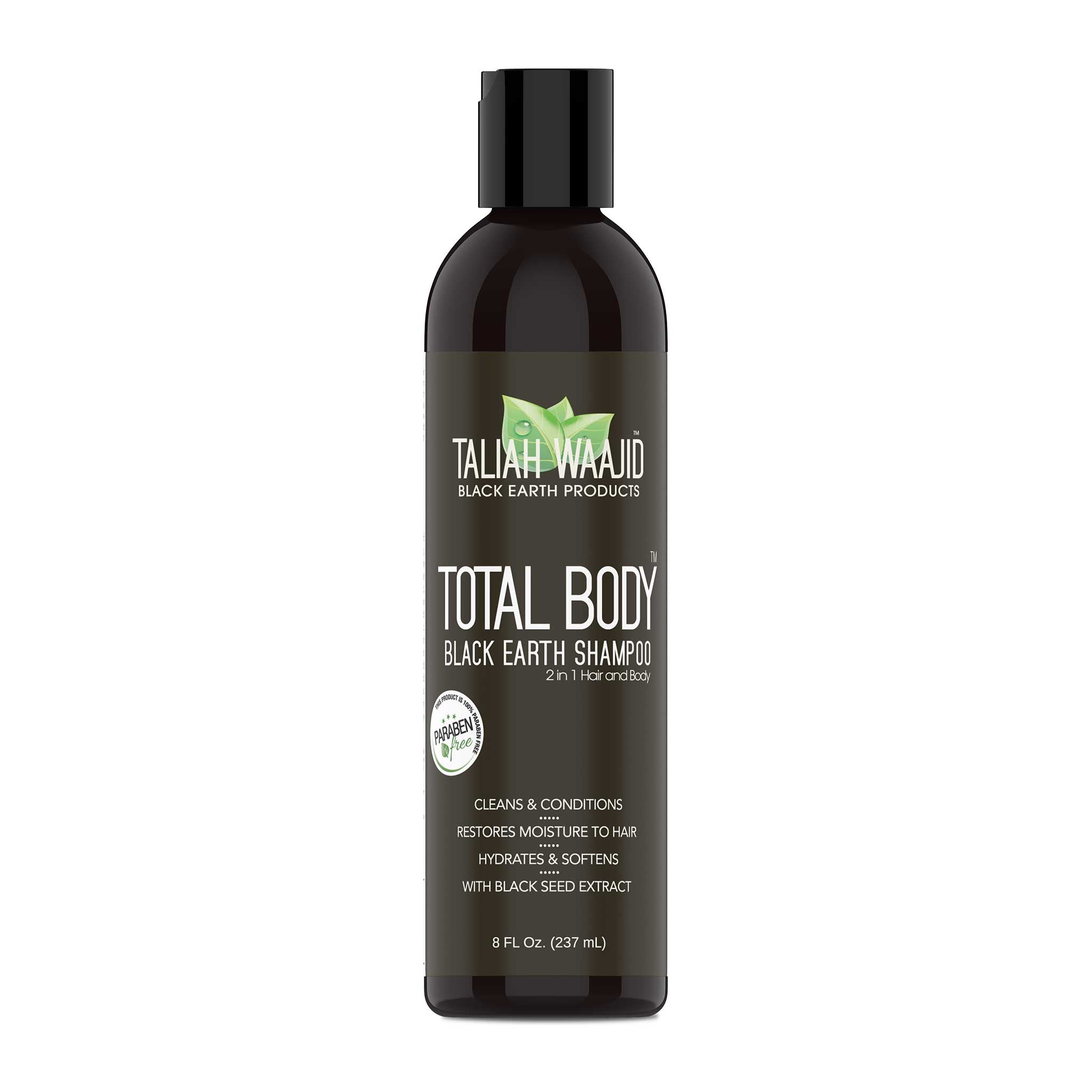 Taliah Waajid Total Body Black Earth Shampoo 8oz image 2