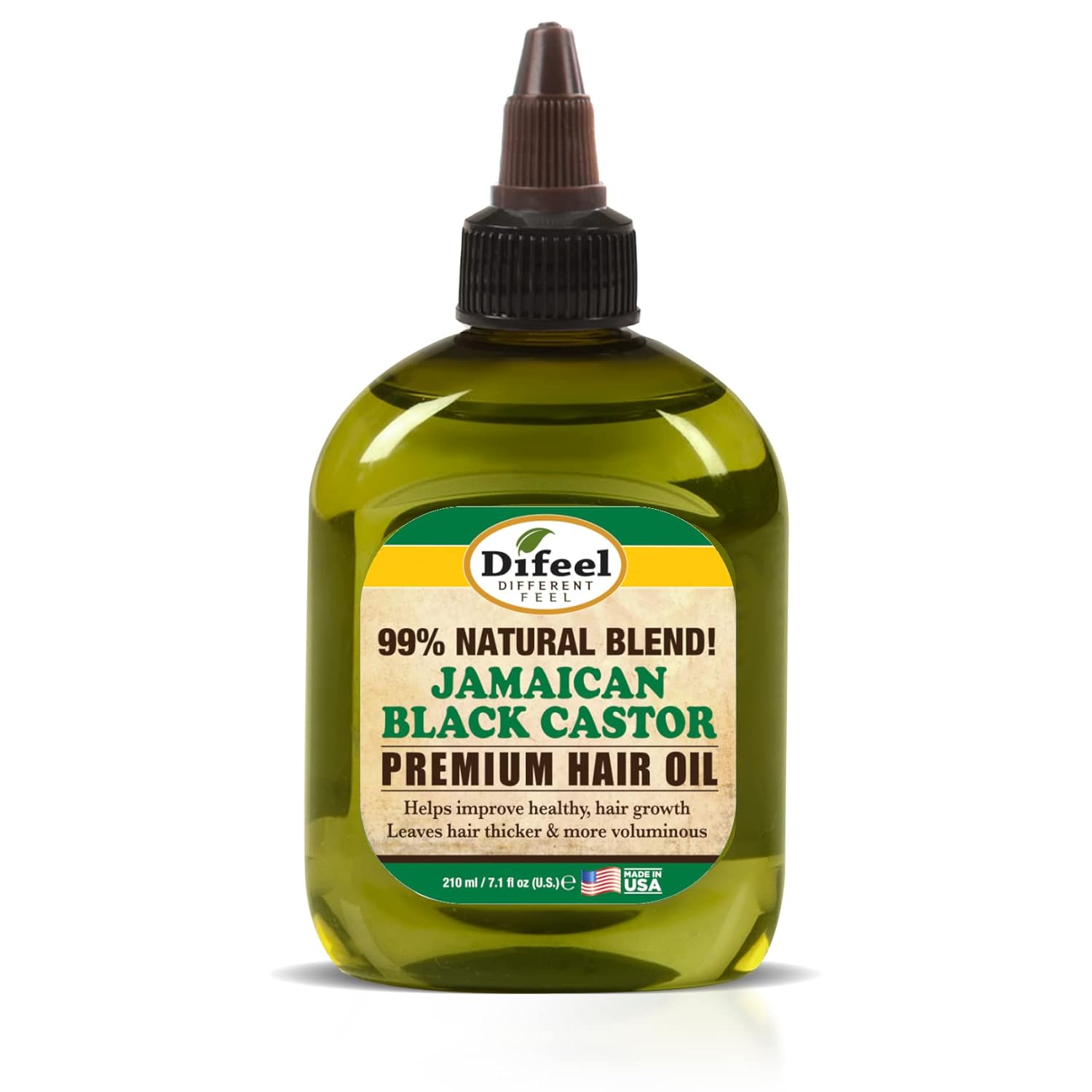 DIFEEL PREMIUM NATURAL HAIR OIL - JAMAICAN BLACK CASTOR OIL 2.5 OZ. image 0