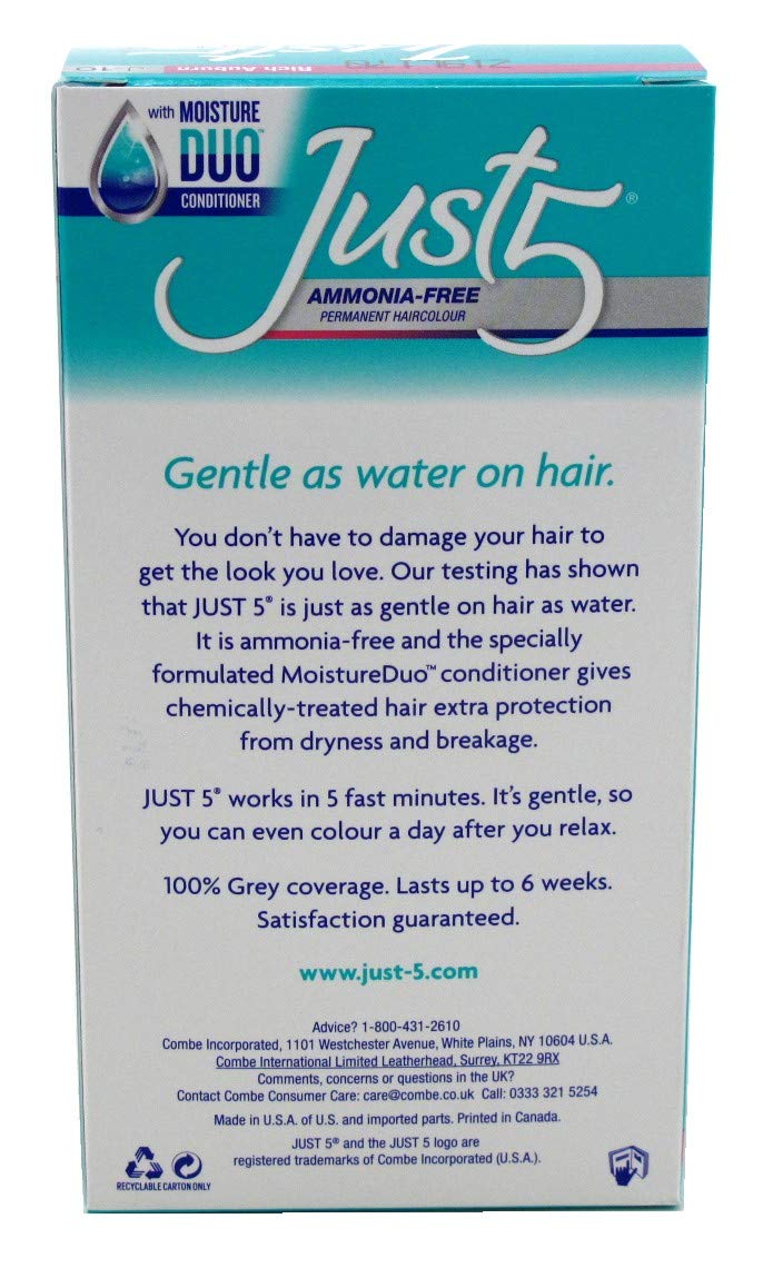 5 Minute Colorant By Just 5 Hair Color, Darkest Brown - 1 Ea image 1