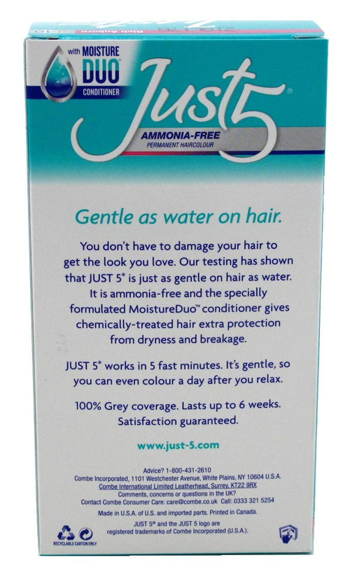 5 Minute Colorant By Just 5 Hair Color, Darkest Brown - 1 Ea image 1