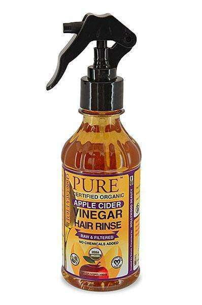 Hollywood Beauty Pure Certified Organic Apple Cider Vinegar Hair Rinse 8oz image 0