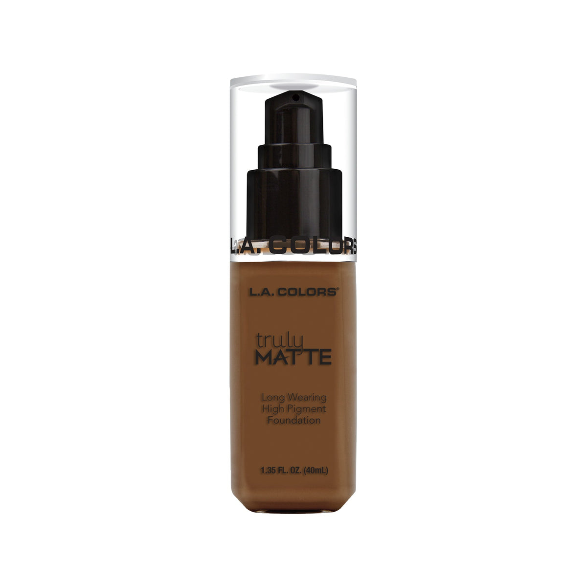 L.A. COLORS Truly Matte Foundation - CLM364 Mahogany