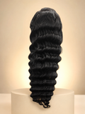 32-Inch Loose Deep Wave Headband Wig – Natural Black
