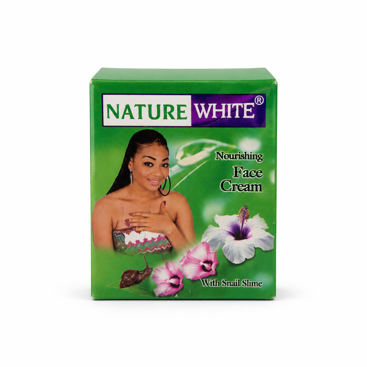 Nature White Nourishing Face Cream with Snail Slime