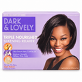 Dark & Lovely Triple Nourished Silkening No-Lye Relaxer Kit – Super