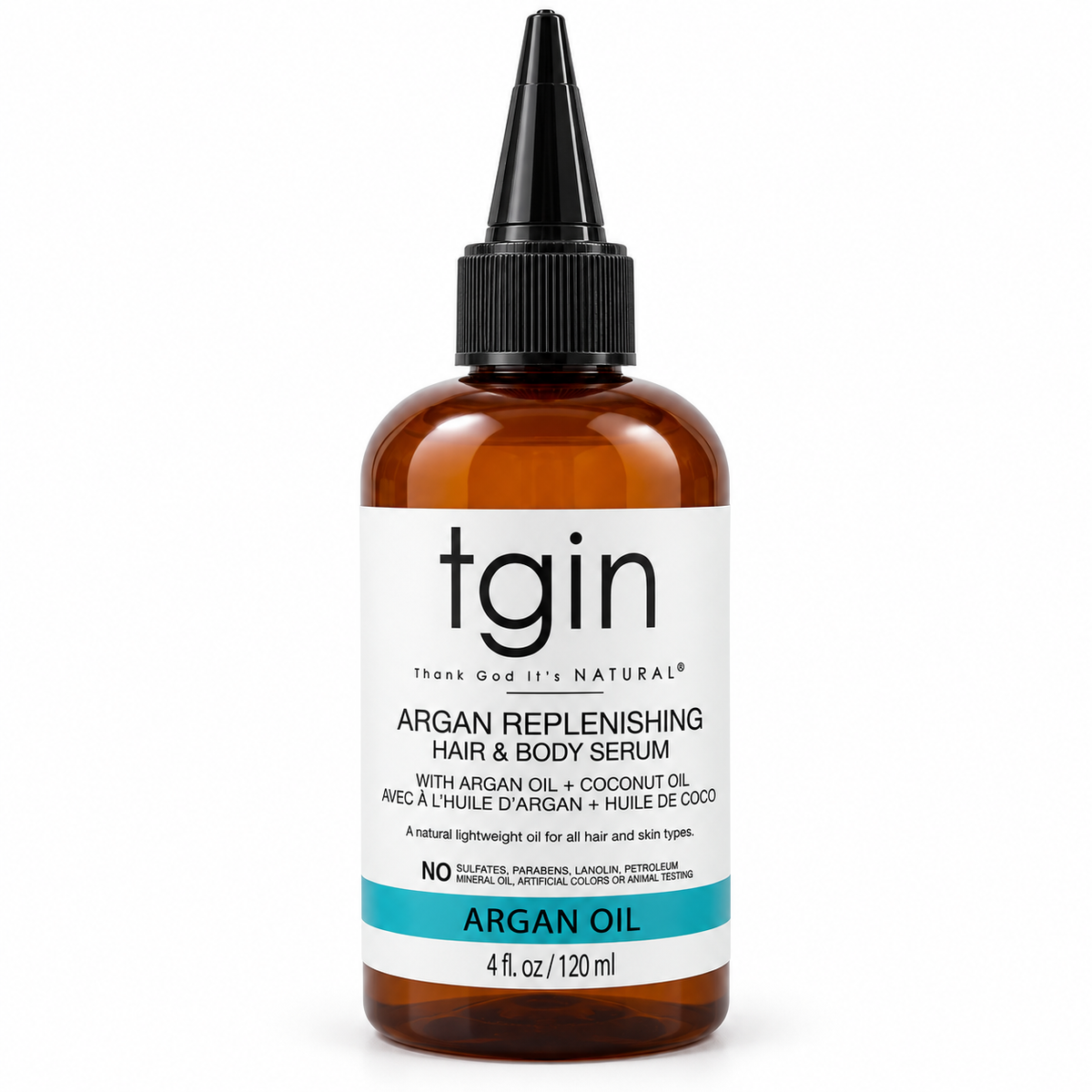 tgin Argan Replenishing Hair & Body Serum – 4 fl. oz.