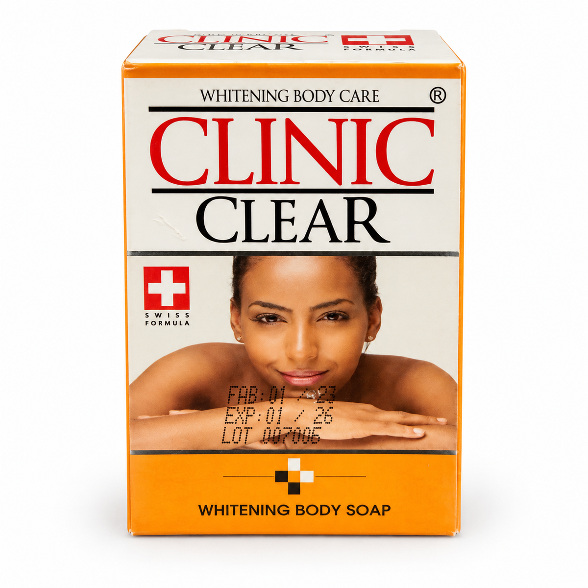 Clinic Clear Whitening Body Soap – Swiss Formula