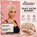 Diane Premium Silky Satin Bonnet – Champagne
