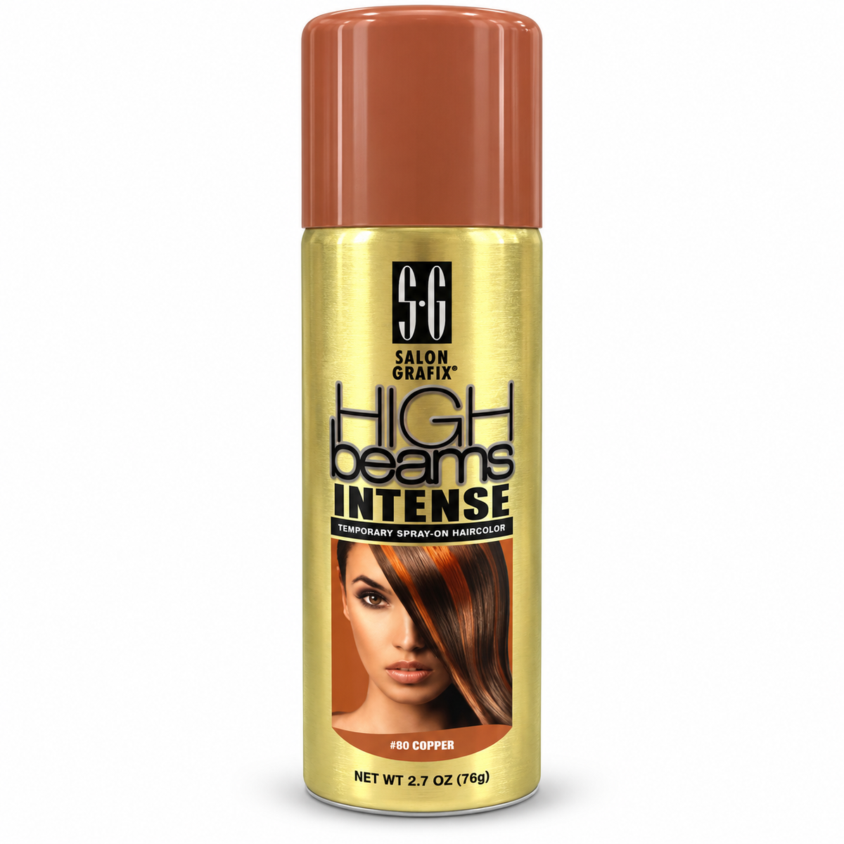High Beams Intense Temporary Spray-On Haircolor – #80 Copper, 2.7 oz