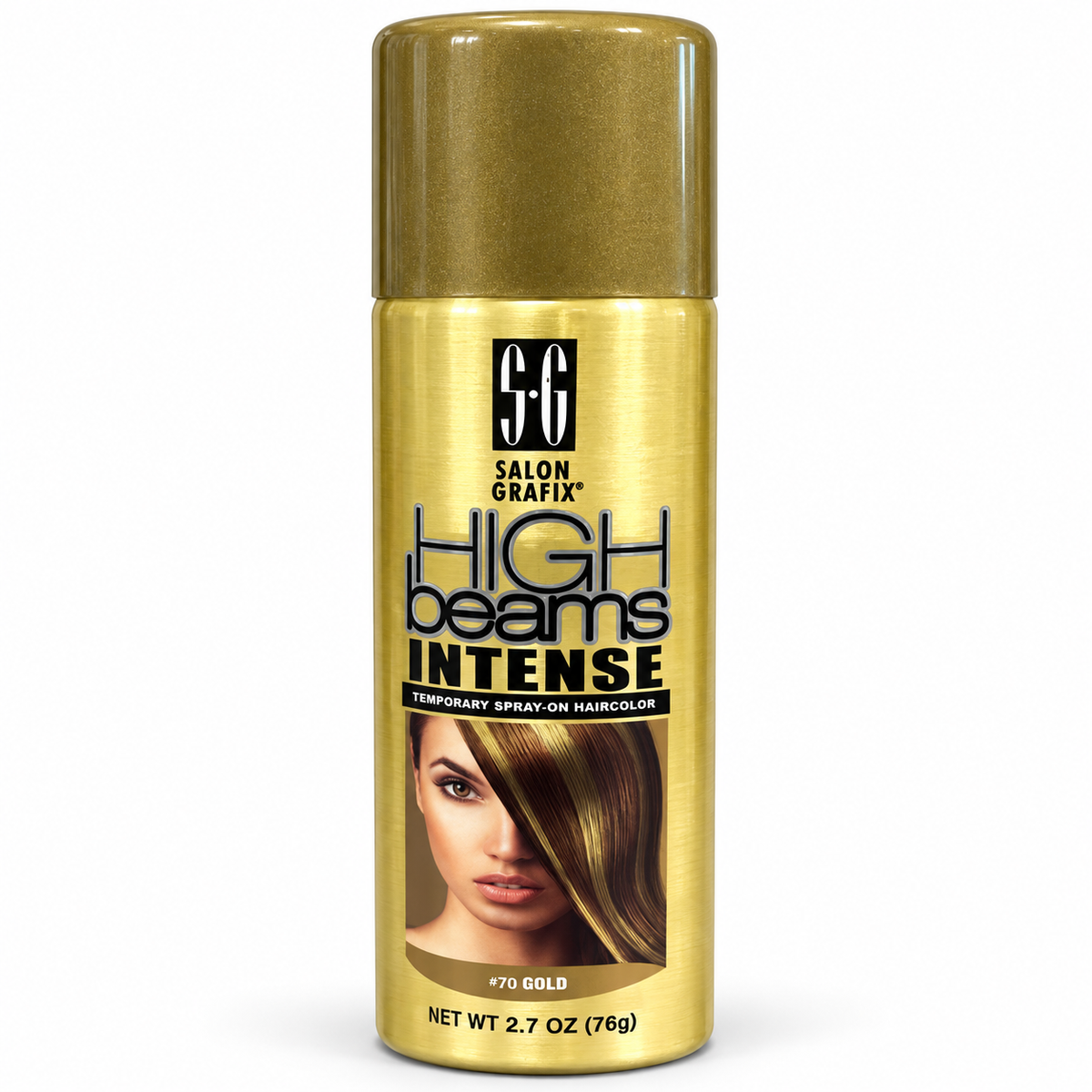 High Beams Intense Temporary Spray on Hair Color, Gold# 70 2.7oz